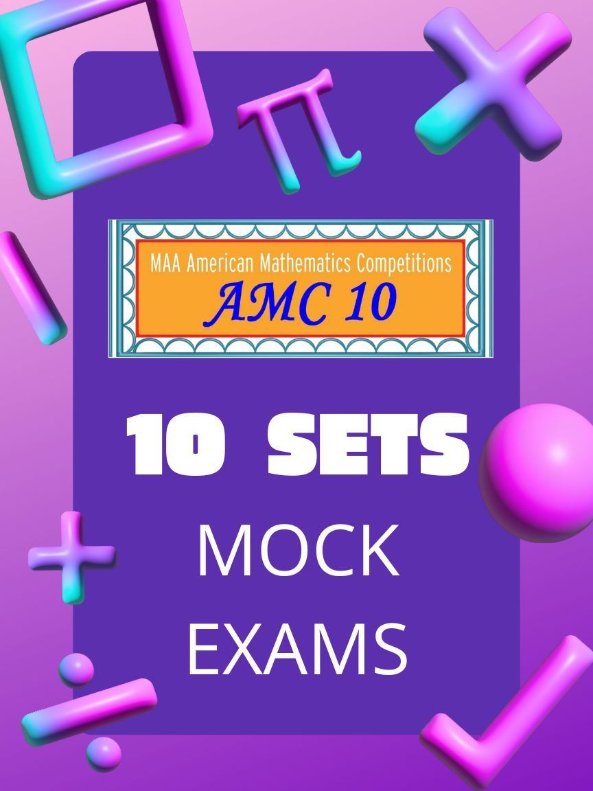 Picture of AMC 10 Mock Exam Paper Bundle