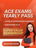 Picture of Super Value ACE Exams Yearly Pass